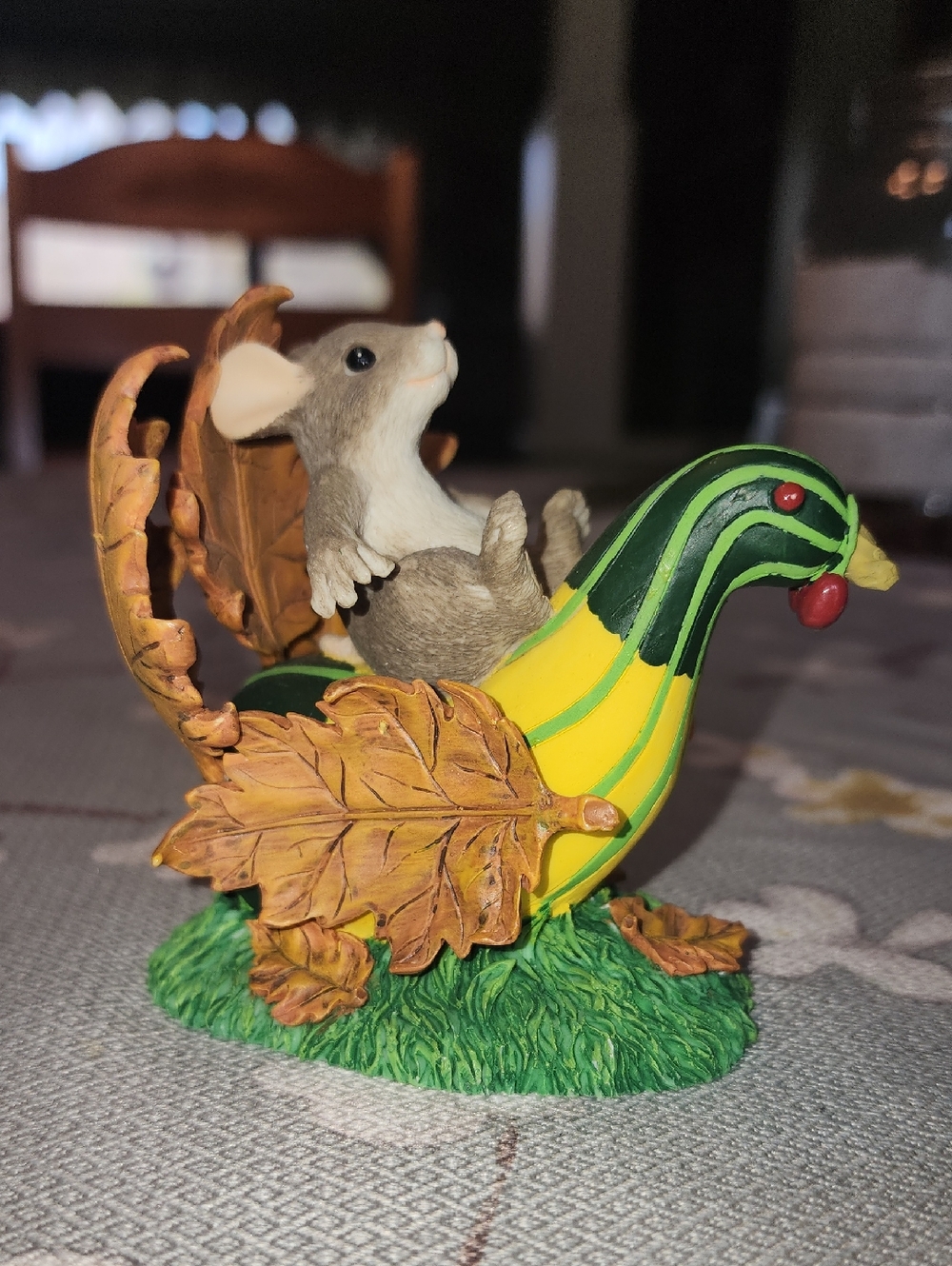Charming Tails Turkey Traveller Figurine